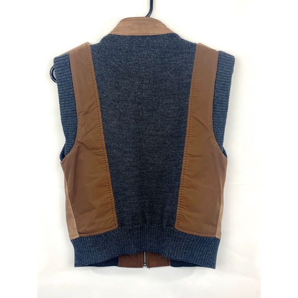 BCBG MaxAzria Leather Vest NWOT - Picture 4 of 7